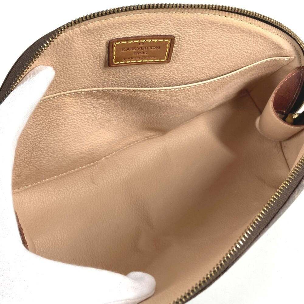 LOUIS VUITTON Brown Monogram Canvas Pouch - Picture 10 of 12